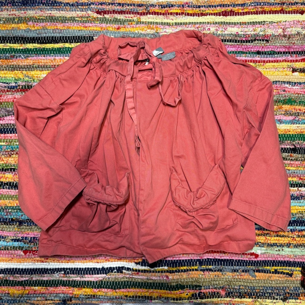 Anthropologie Pink Cardigan Sweater